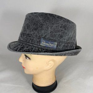 Panama Jack Distressed Fedora Hat NWT